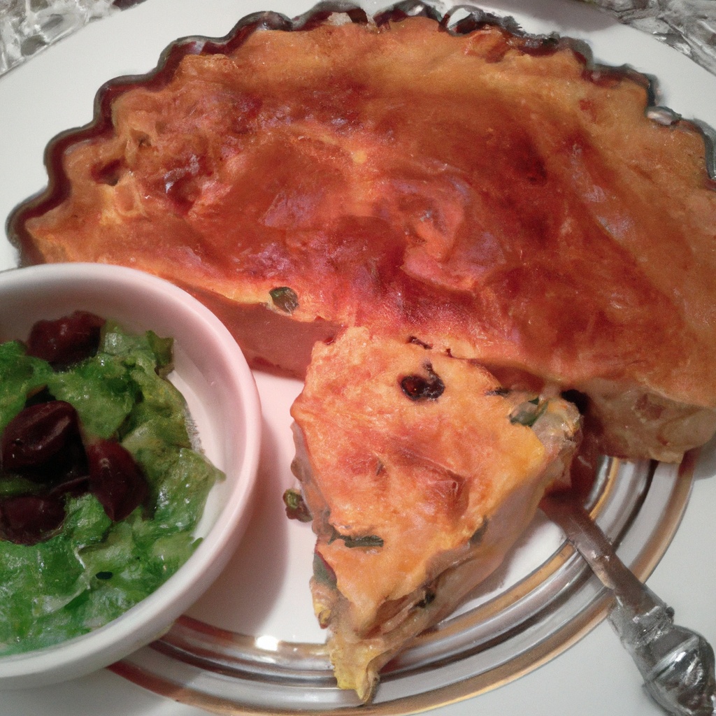 Chicken Enchilada Quiche