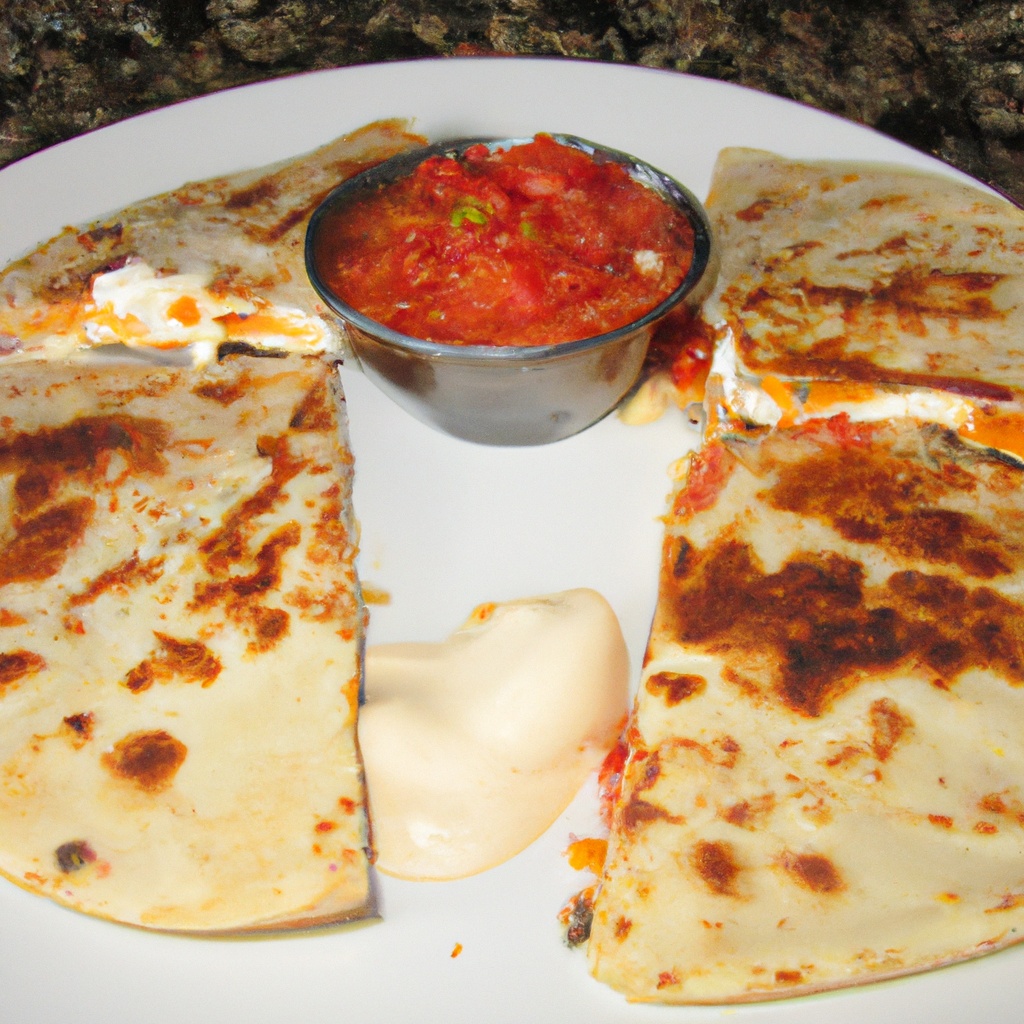 Bennigan’s Chicken Quesadilla