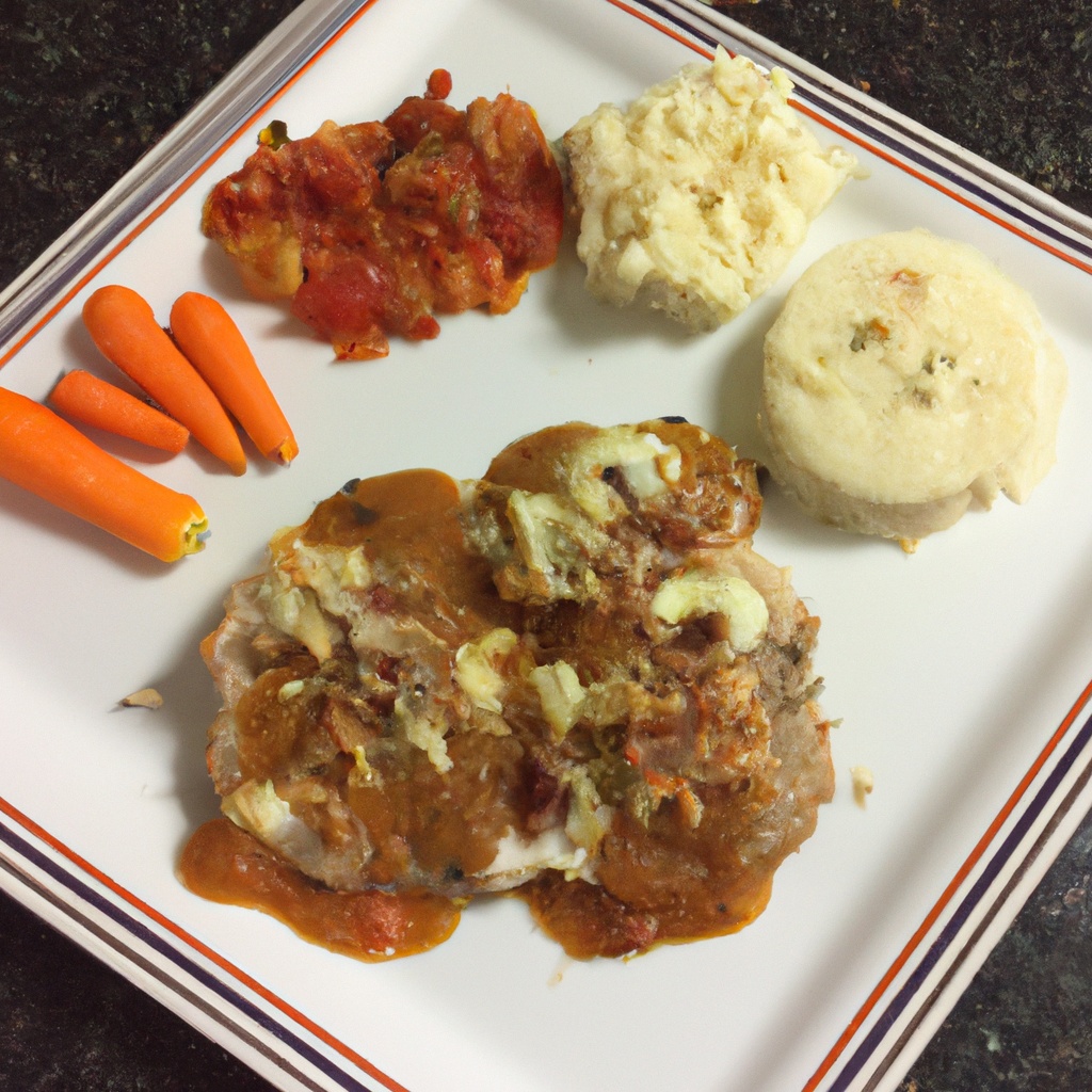 New Mexico Style Pork Chops