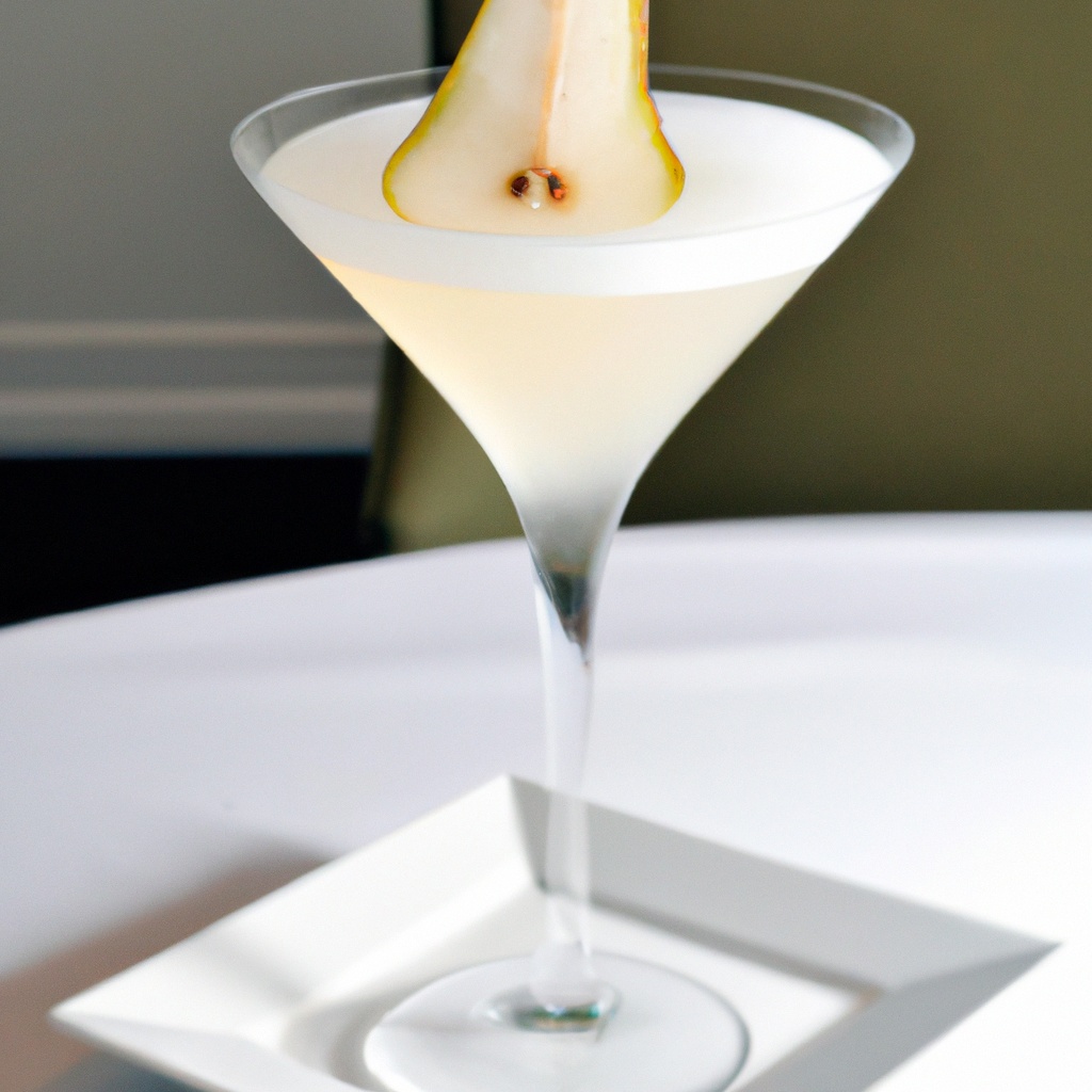 French Pear Martini