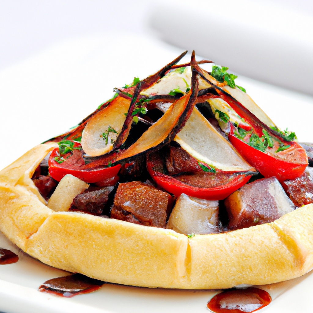 Savoury Tarte Tatin