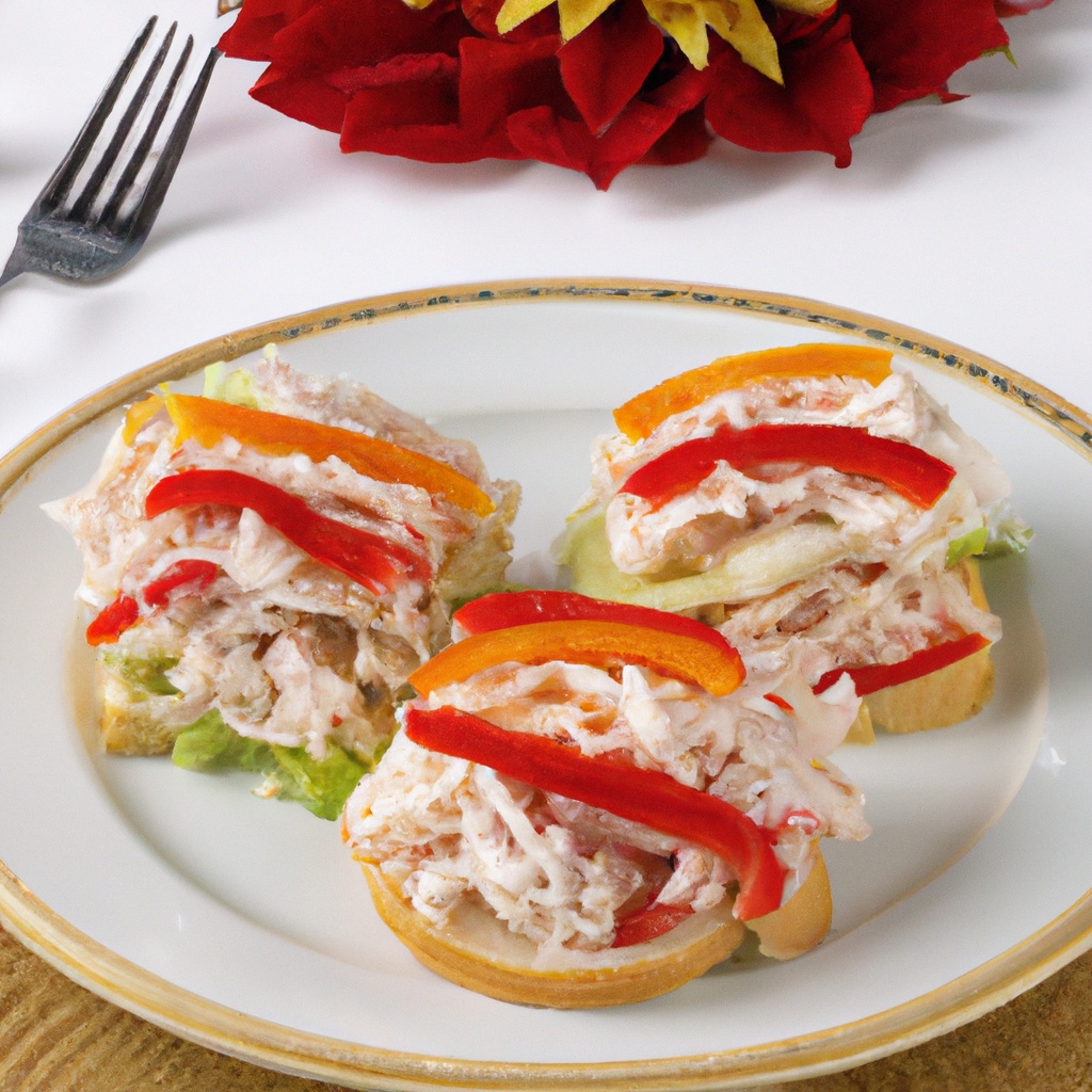 Crab Salad Sandwiches
