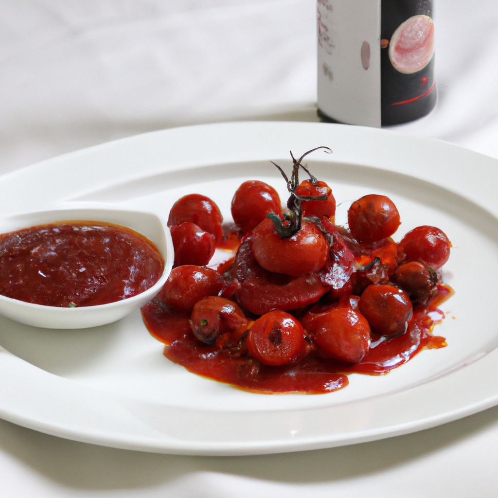 Spicy Sweet Cherry Tomato Jam