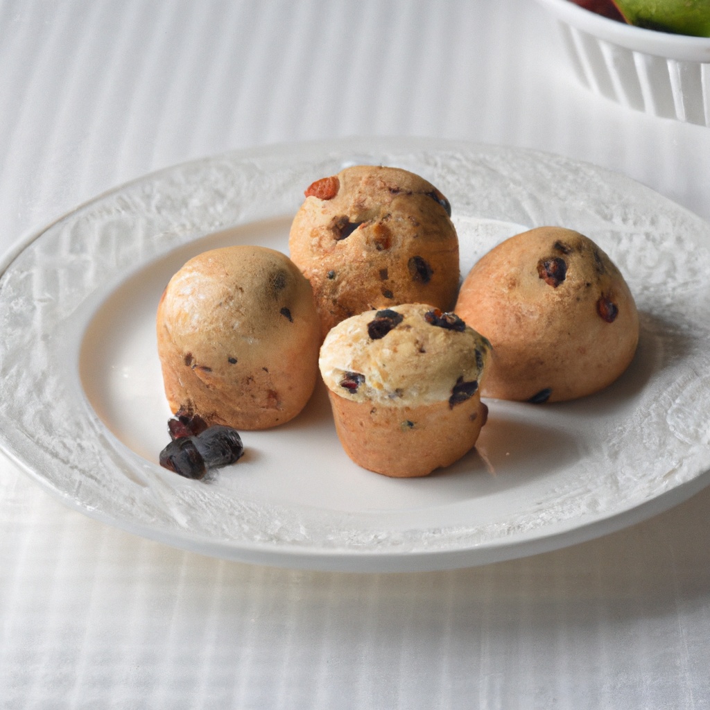 English Fruit Muffins (Bread Machine)