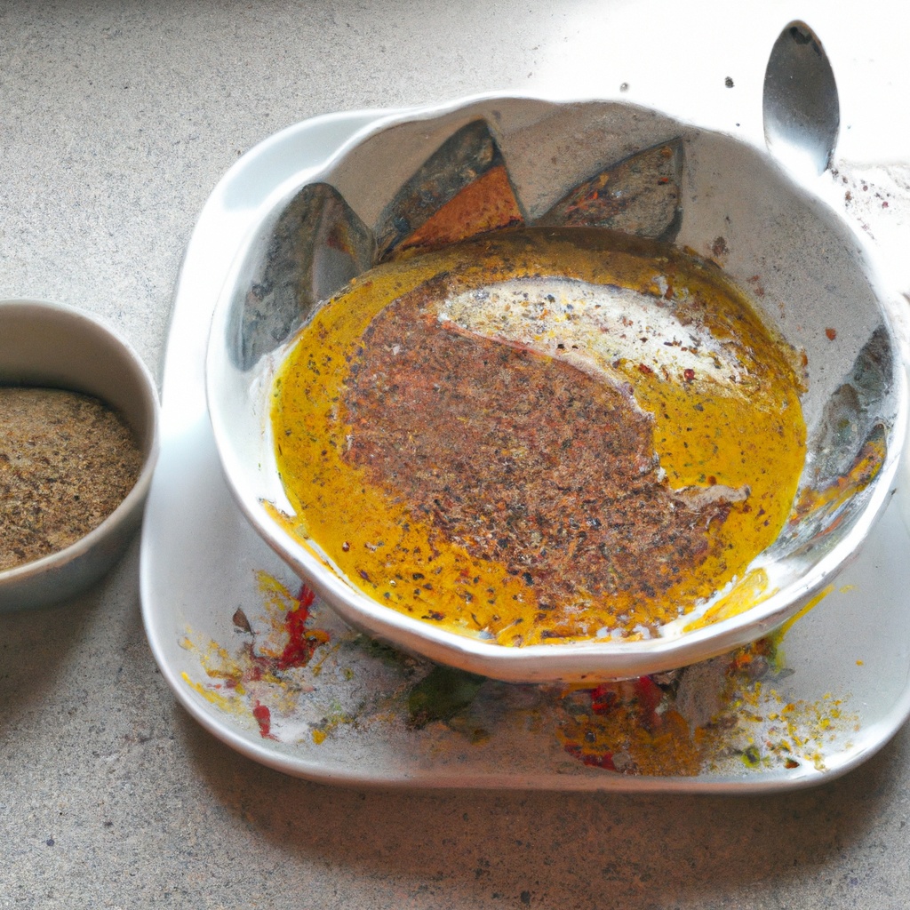 Golden Middle-East Dressing