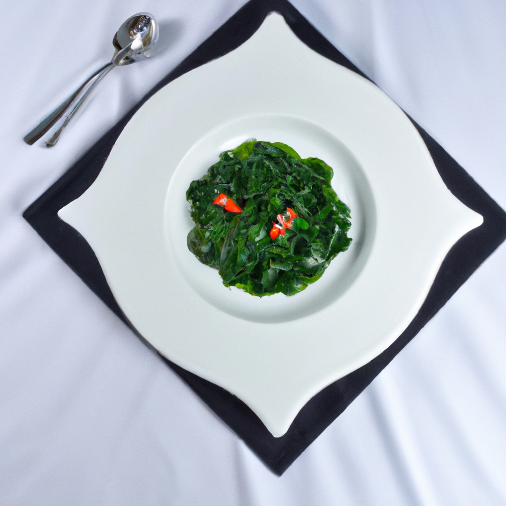 Asian Sauteed Fresh Spinach