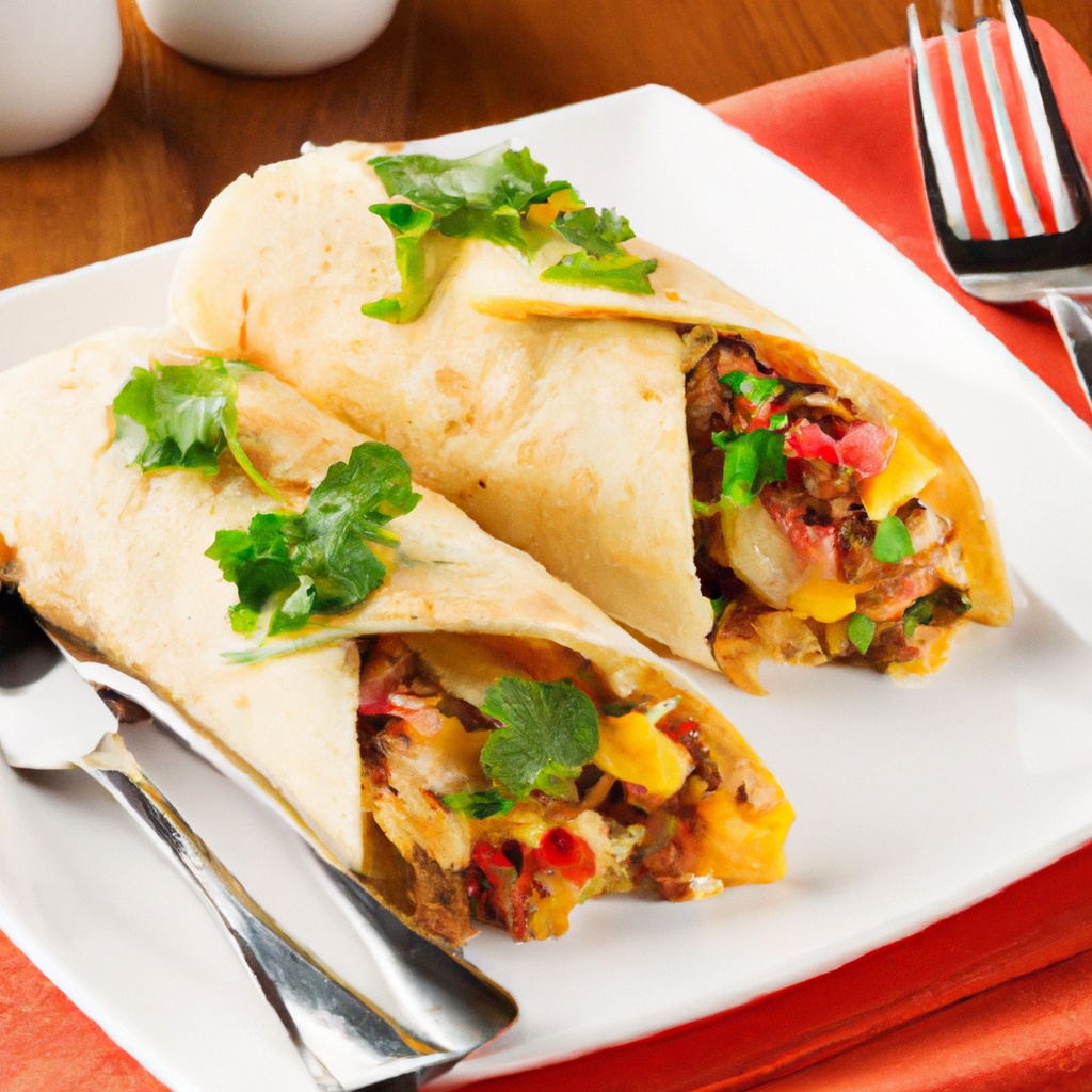 Breakfast Wrap-Chimichanga Made Your Way