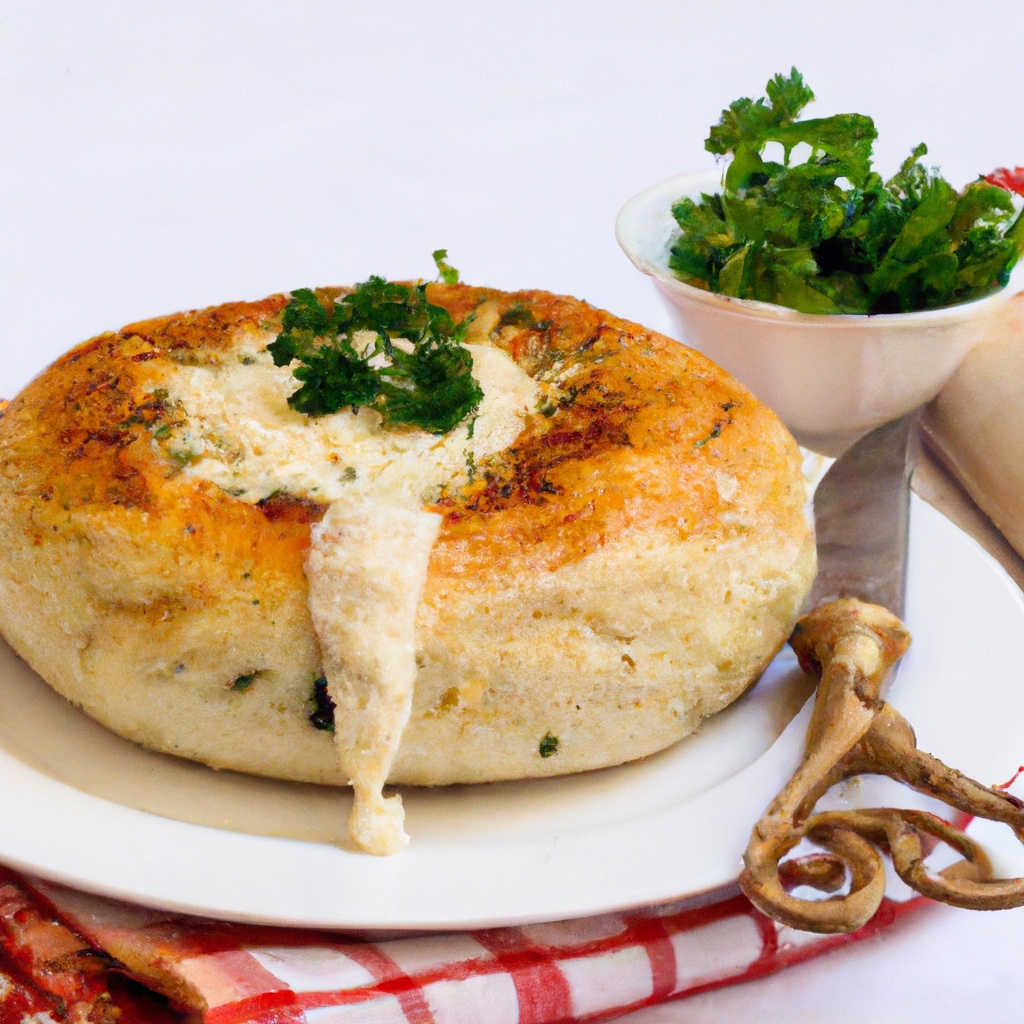 Beurek With Parsley-Cheese Filling