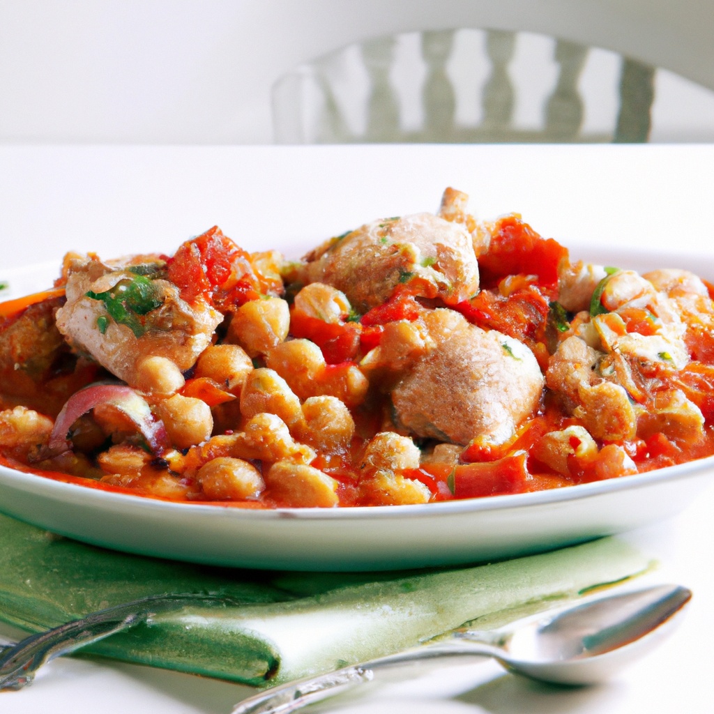 Spanish Style Chicken Stew Recipe Wise 6487