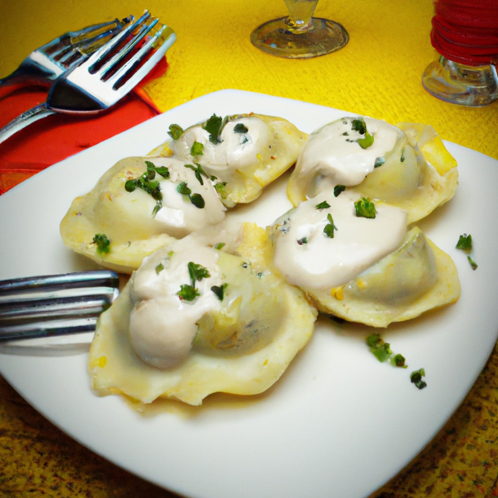Crab Pierogies