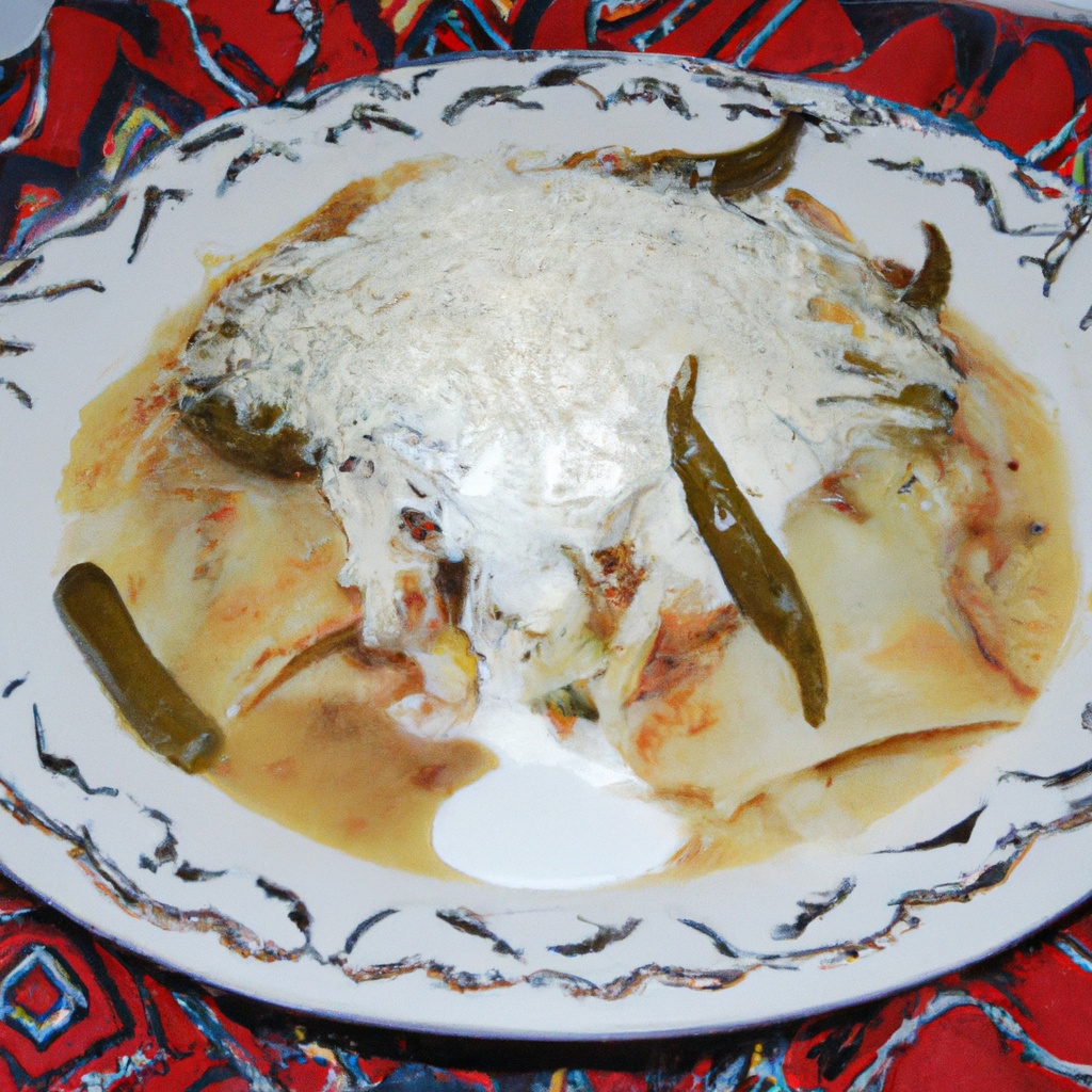 Fred’s Green Chile & Chicken Enchiladas