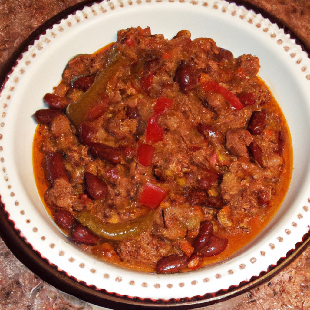 Galley Wench’s Spice-Sea Chili