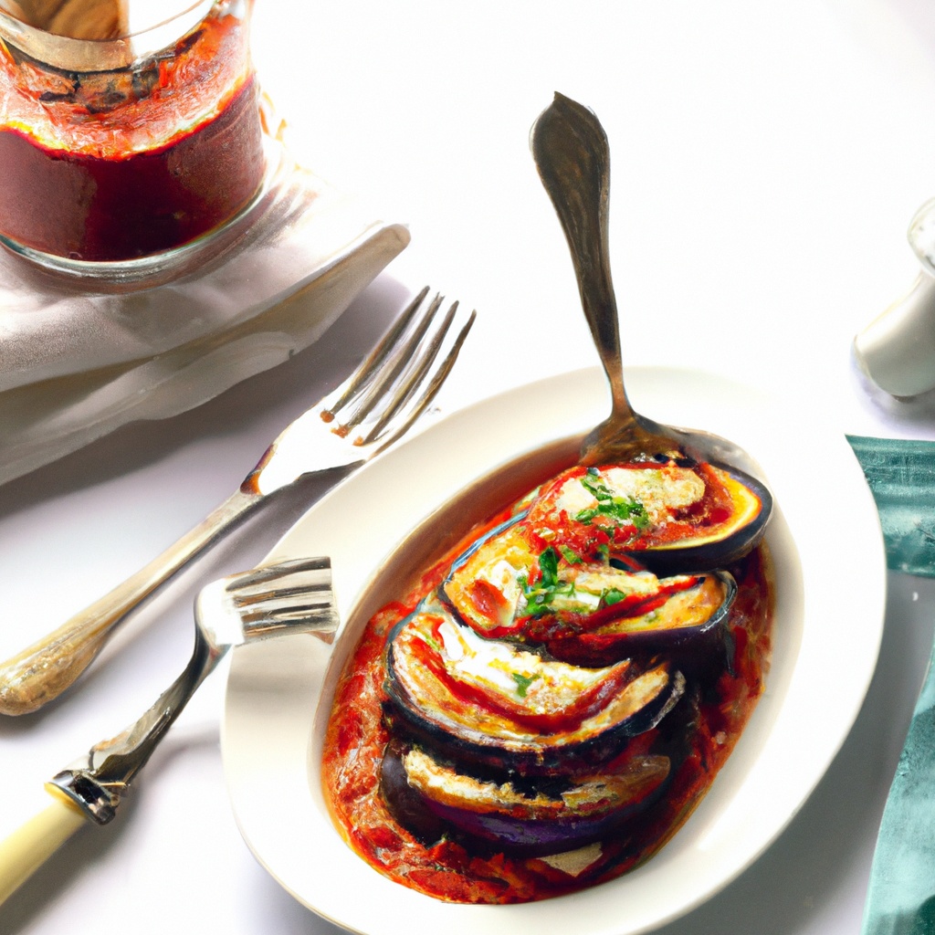 Crispy Eggplant with Spicy Tomato Sauce