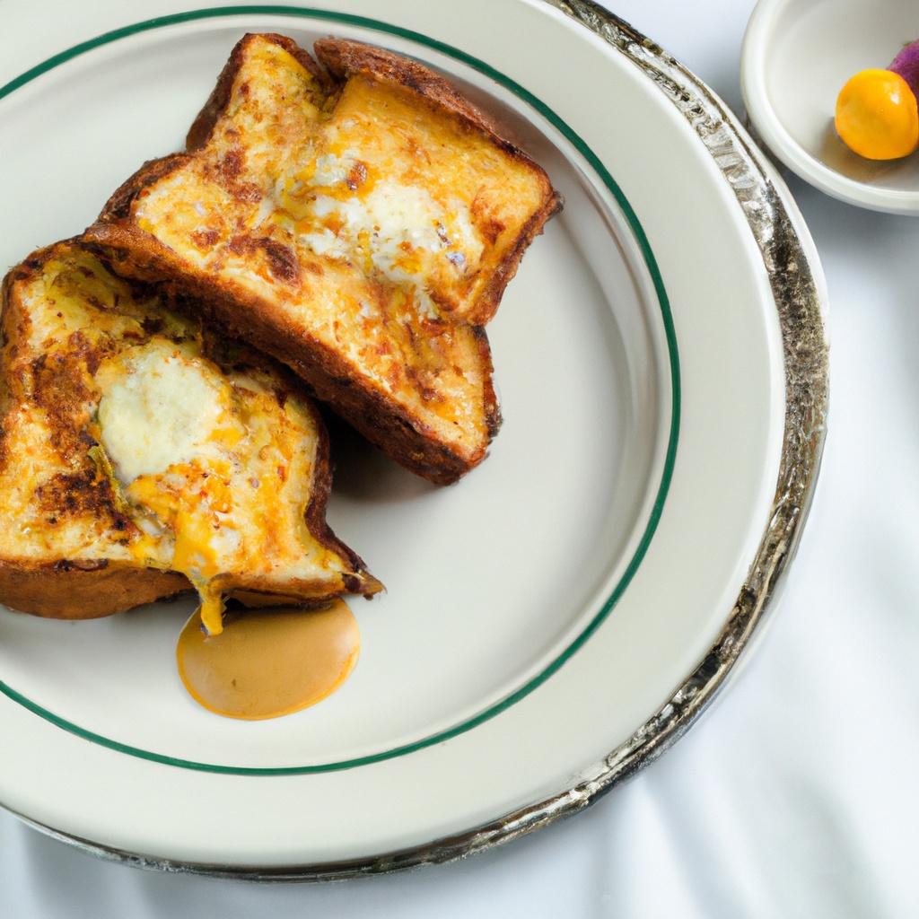 French Toast Cheddar Sandwiches