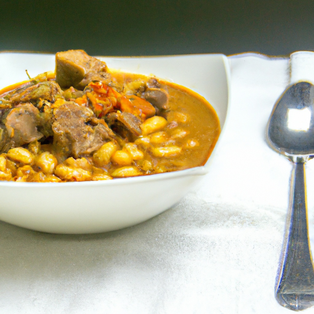Lamb and Butter Bean Curry