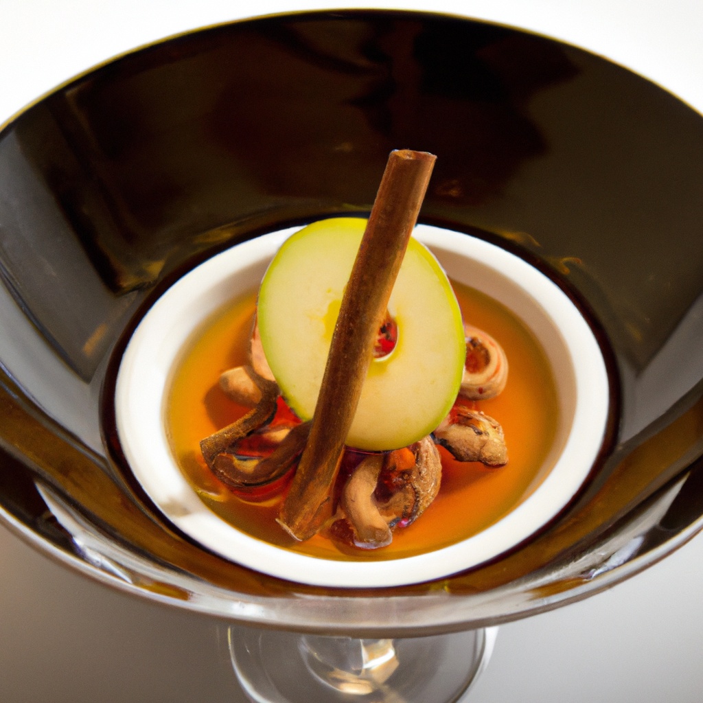 Apple Drink With Absolut Vanilia