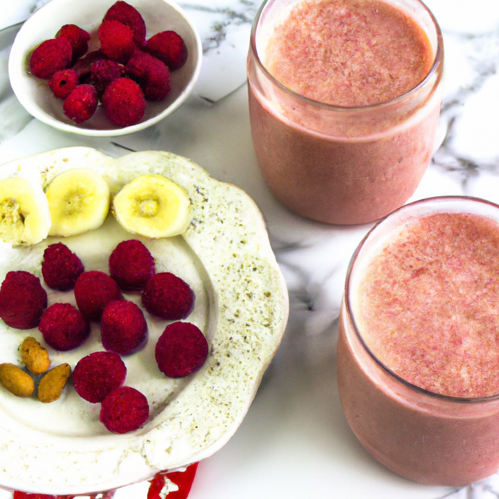 Packs-A-Punch Raspberry Almond Smoothie