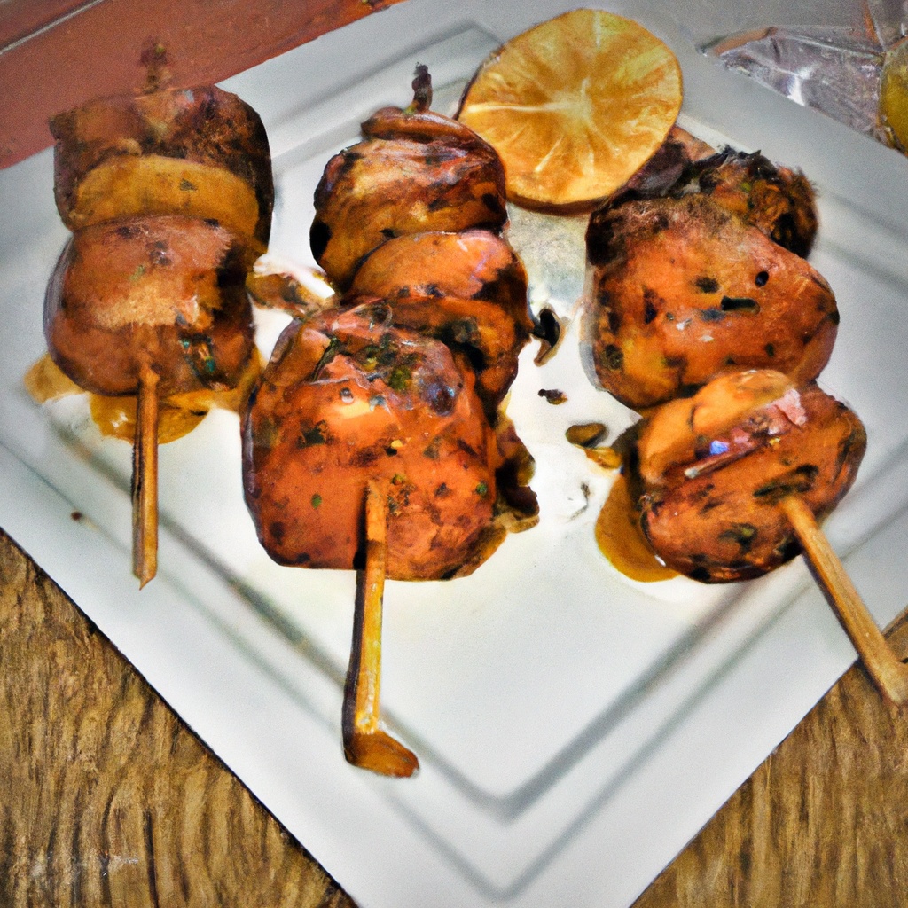 Caribbean Pork Kabobs
