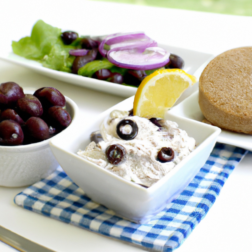 Greek-Style Feta and Olive Spread (For Burgers, Steaks and Fish)