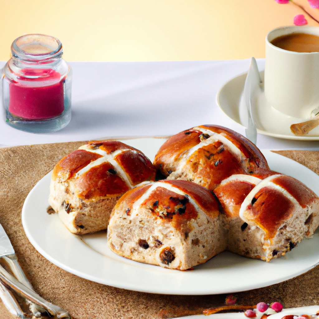 Traditional Fruity and Spiced Hot Cross Buns: Bread-Maker