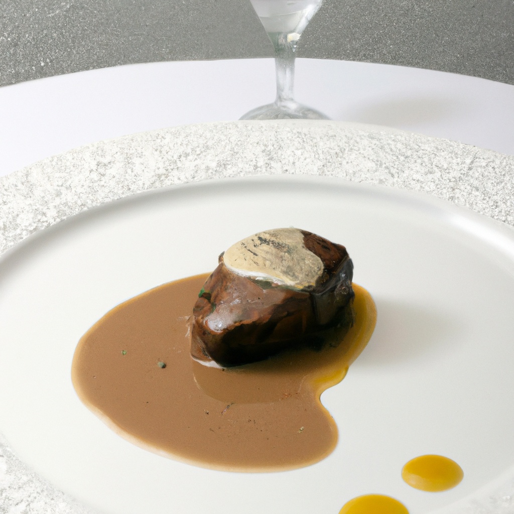 Eric in LB’s Steak Au Poivre
