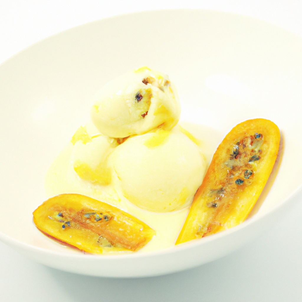 Passionfruit, Banana & Vanilla Yoghurt Smoothies