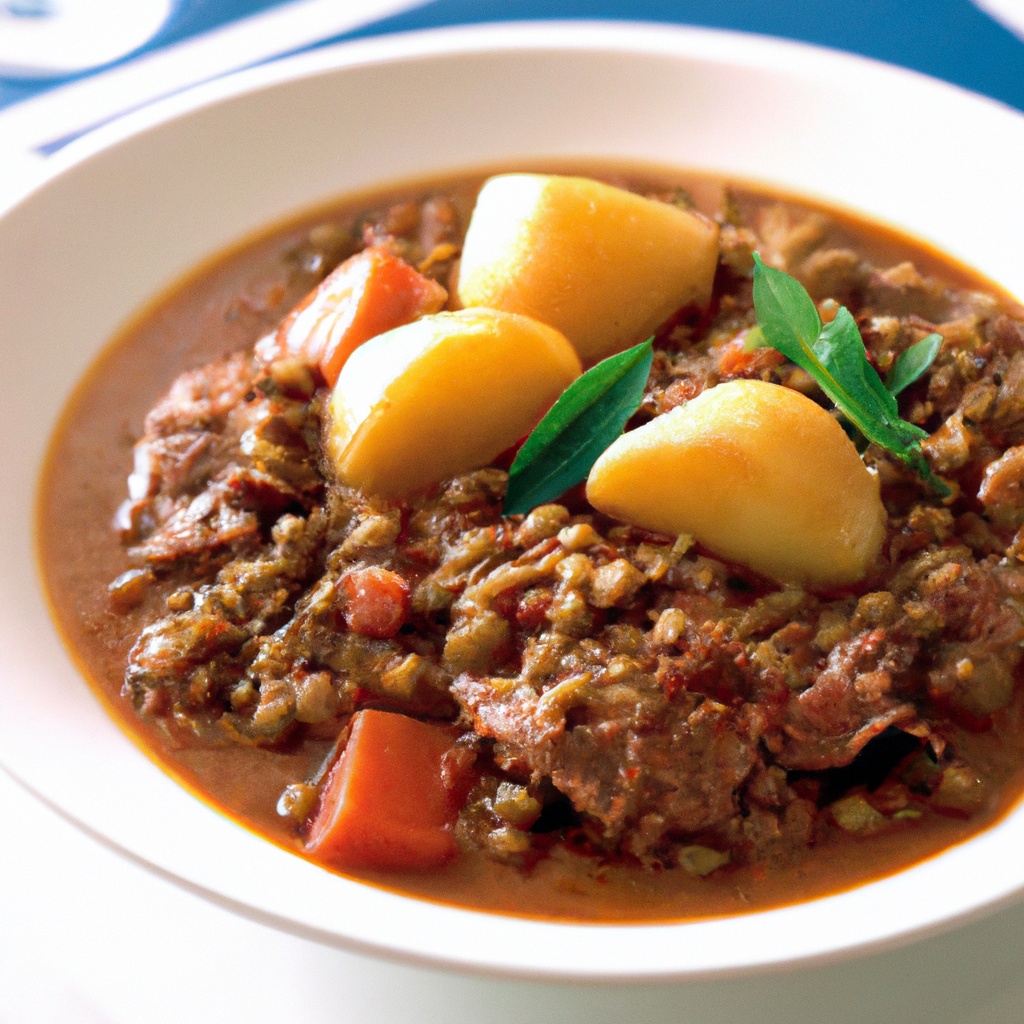 Greek Beef and Lentil Stew