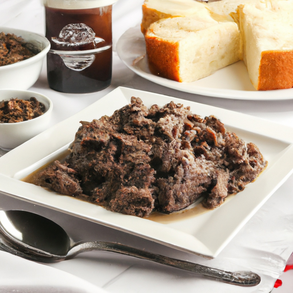 Shredded Beef for French Dips (Crock Pot)