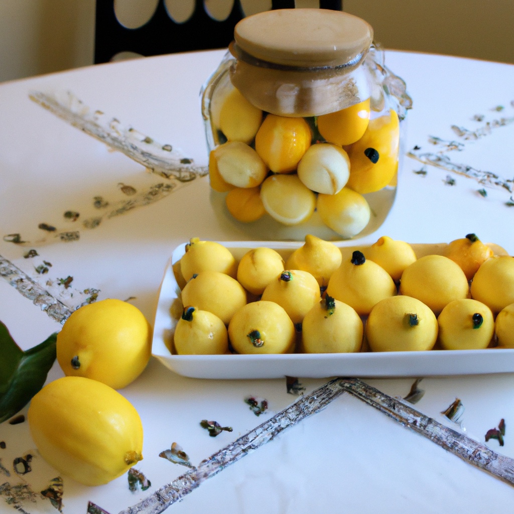 Preserved Meyer Lemons
