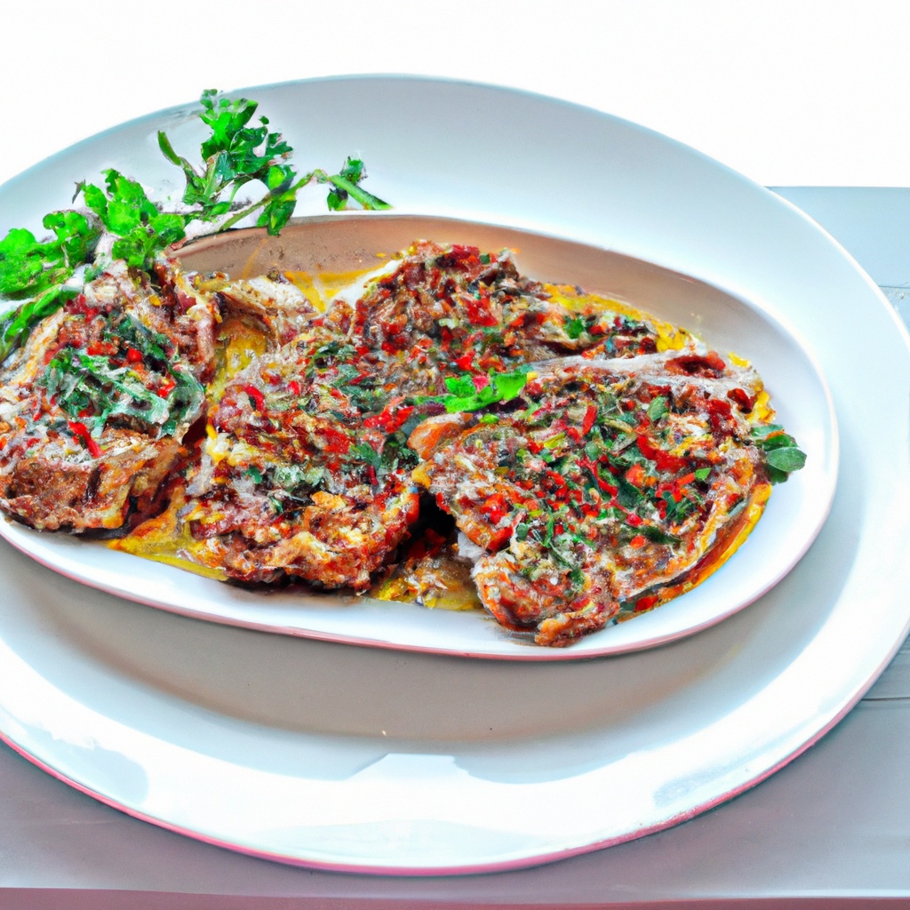 Greek Style Baked Pork Chops