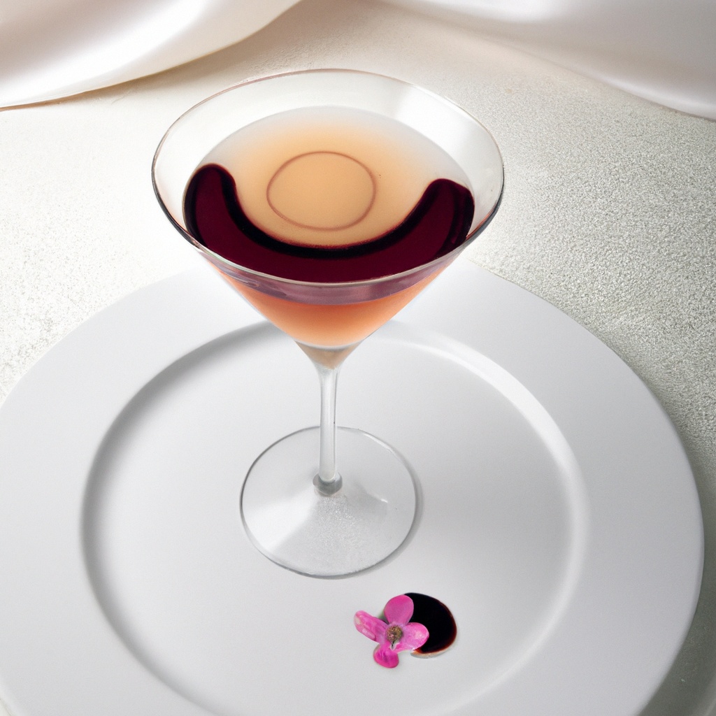 Vanilla and Jasmine Martini