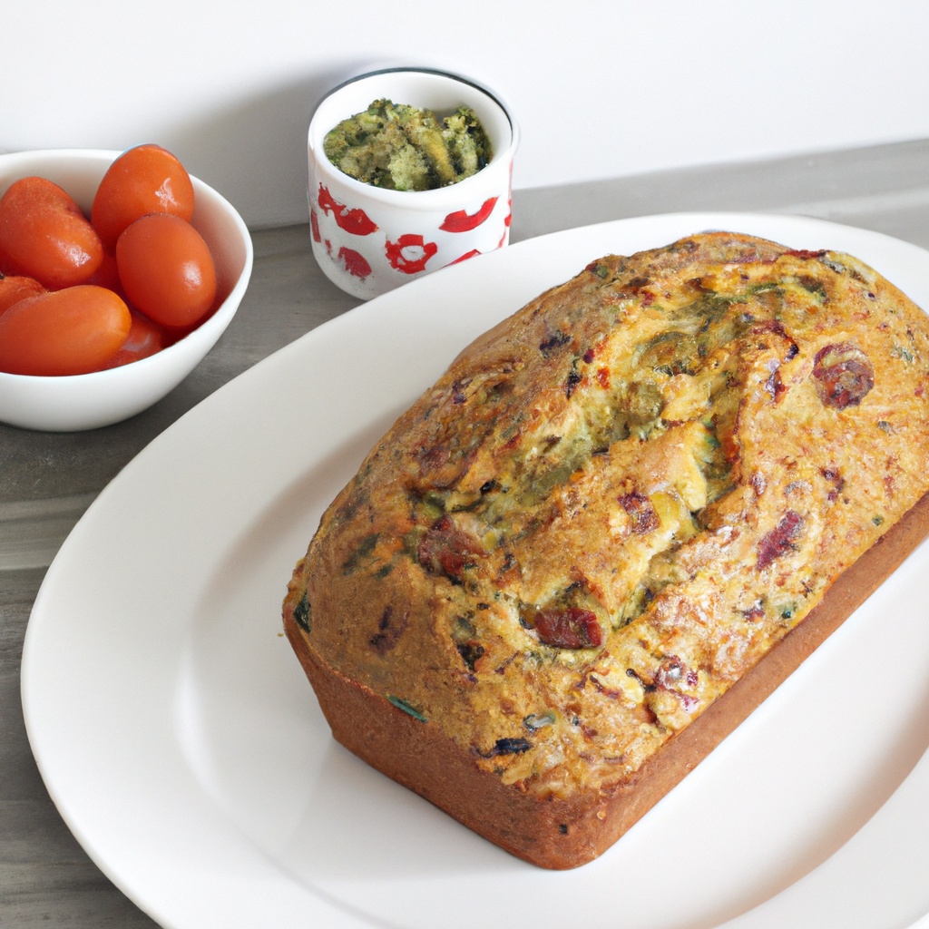 Tomato, Pistachio, and Chorizo Loaf