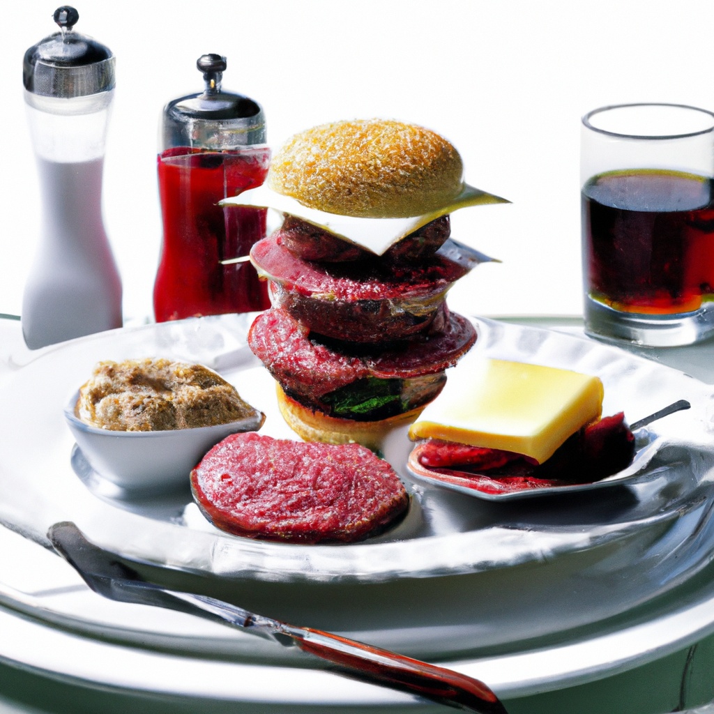 Salami and Swiss Burgers