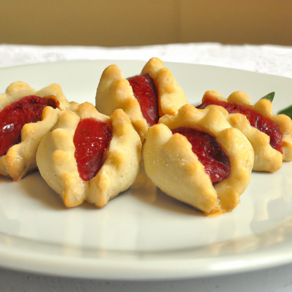 Strawberry Cookies (Czechoslovakian)