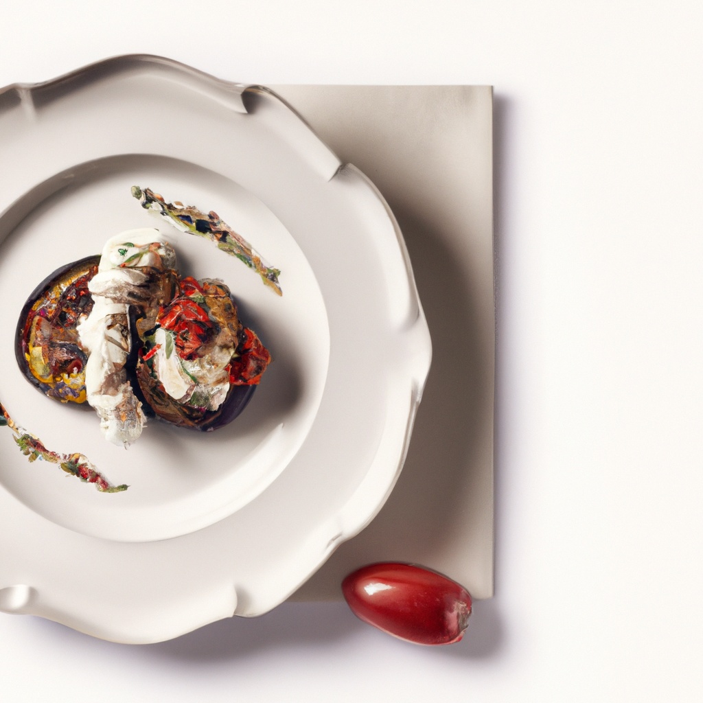 Grilled Eggplant With Ricotta and Tomato