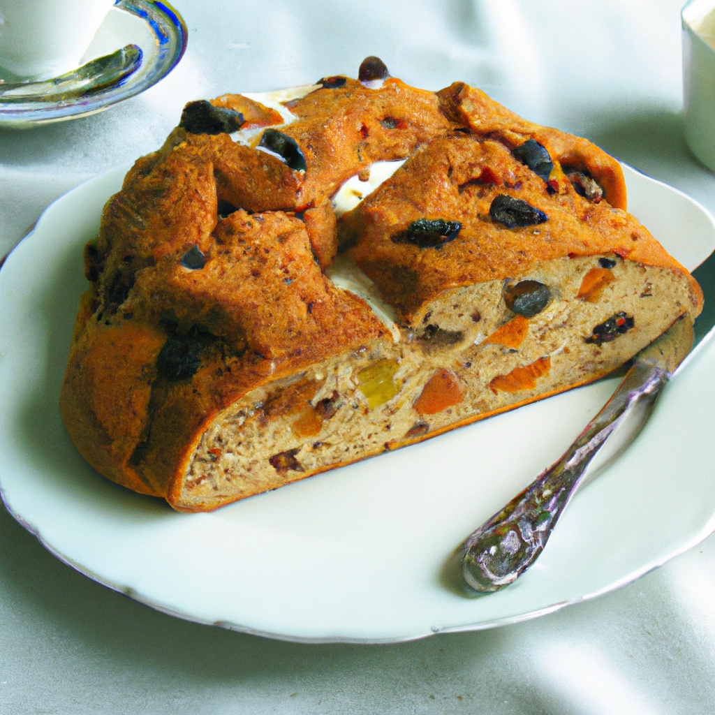 Surmælksfrugtbrød  Danish -Sour-Cream Fruit Bread –