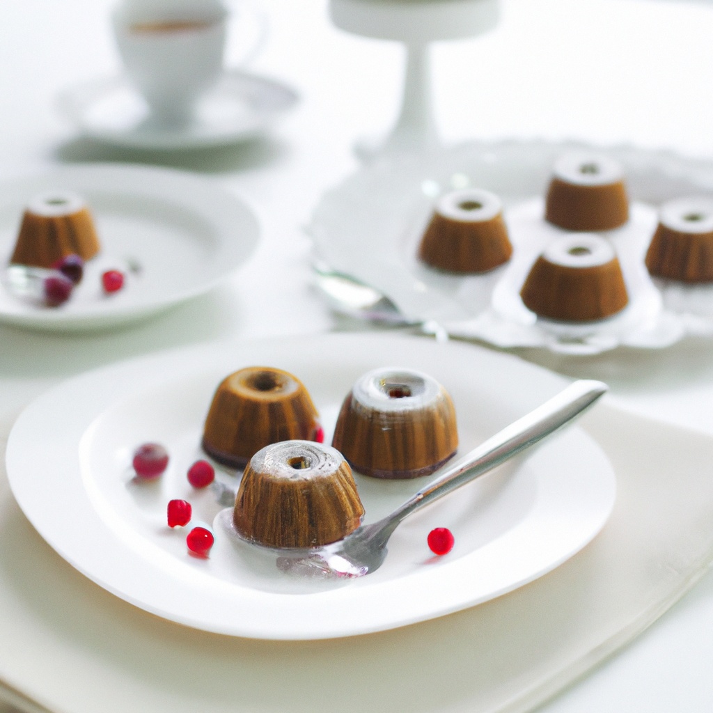 Keks (Russian Tea Cake) With Yogurt and Currants