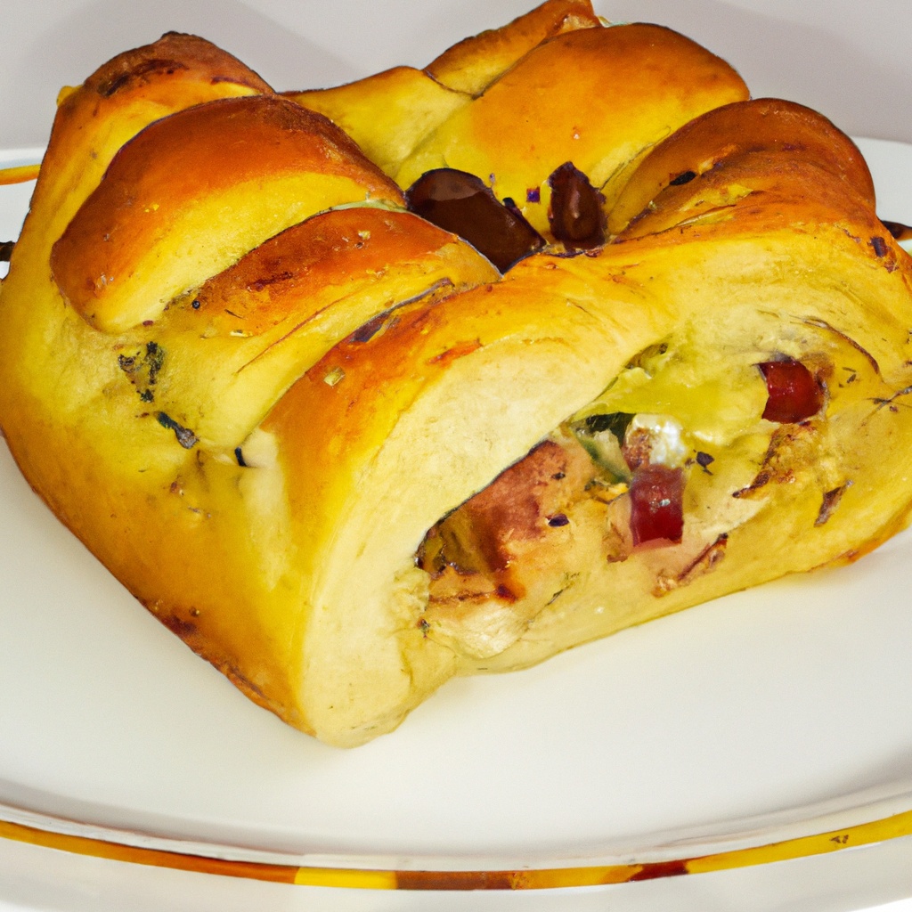 Chicken and Vegetable Pasty Roll