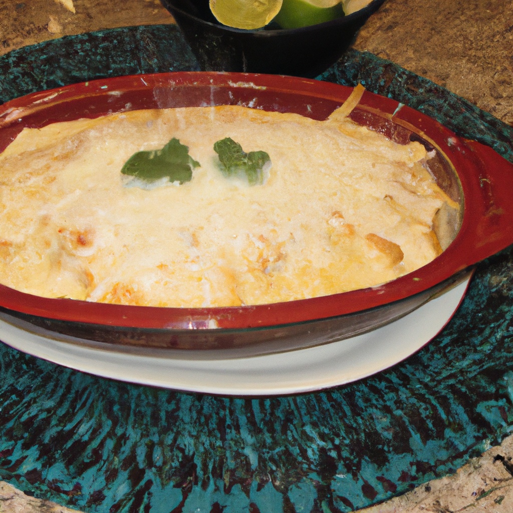 Family Favorite Chicken Sour Cream Enchiladas (Casserole)