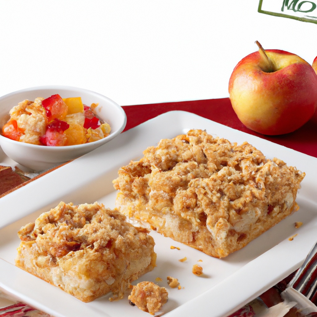 Frosted Apple Squares