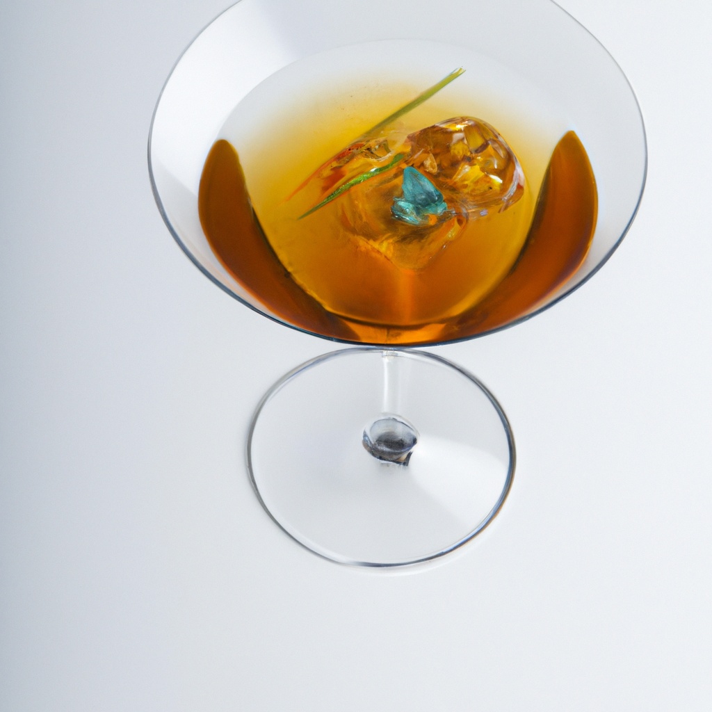 Amaretto Sourtini