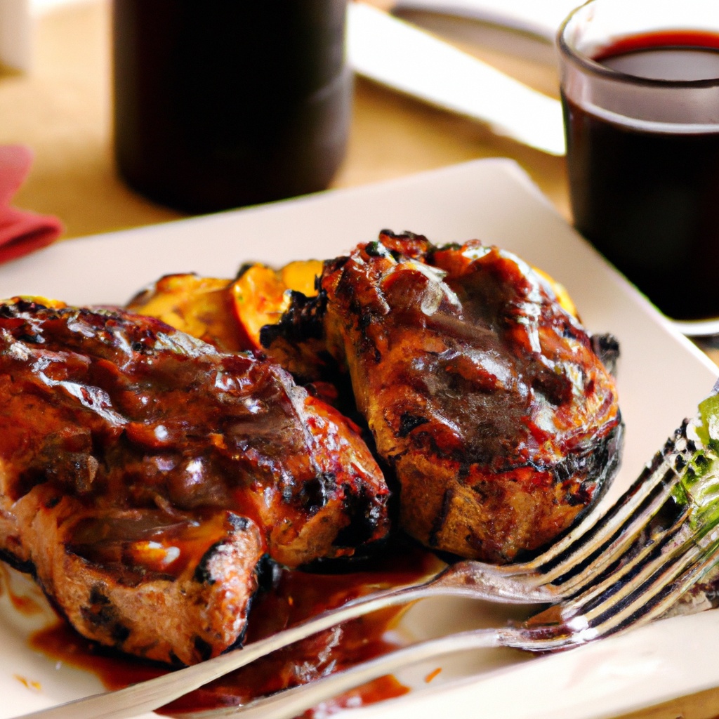 Italian BBQ Pork Chops