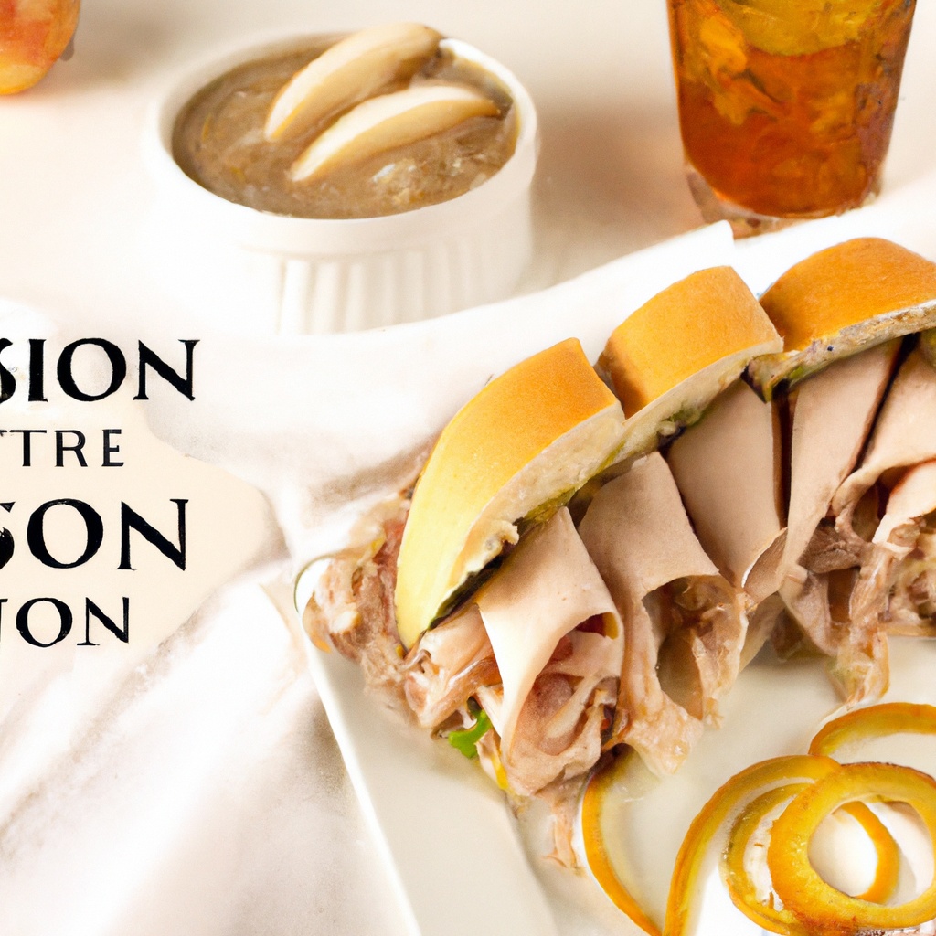 Sarasota’s Sweet and Tangy Turkey French Dip Sandwich