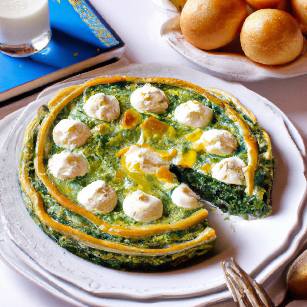 Impossible Greek Spinach Pie