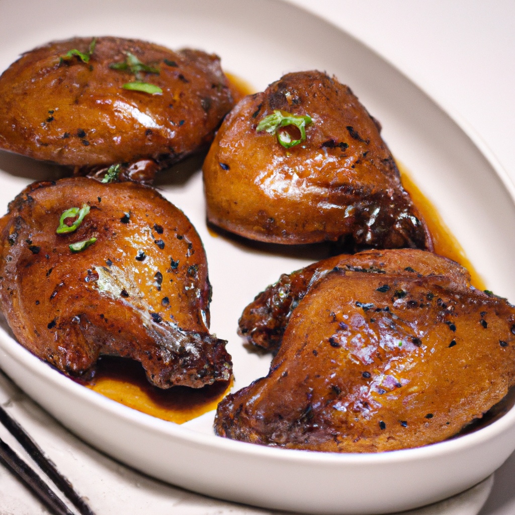 Korean Roast Chicken Thighs