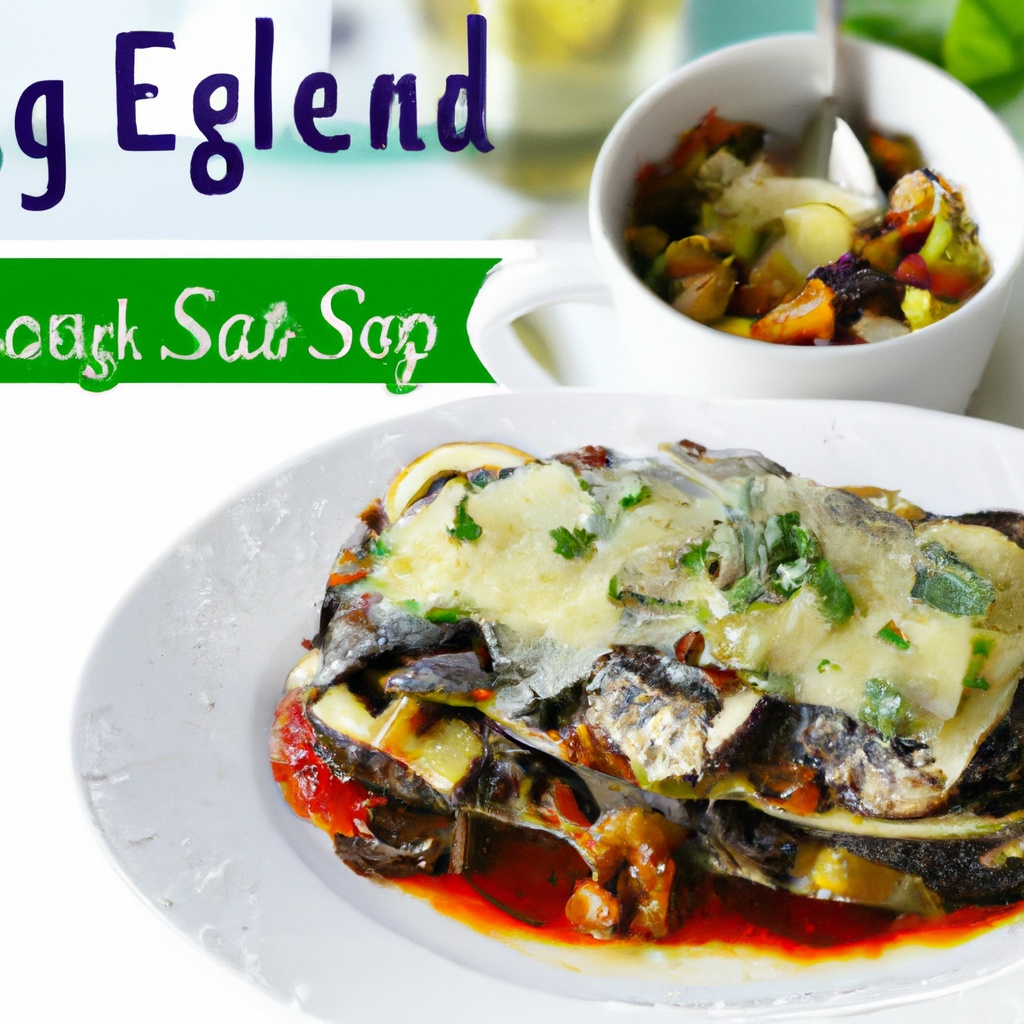 Noodleless Eggplant Spinach Lasagna