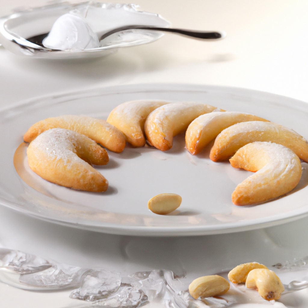 Danish Vanilla Crescent Cookies