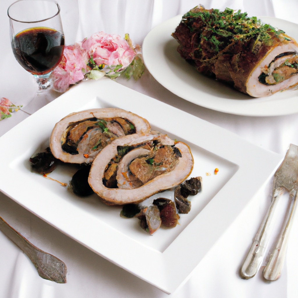 Prune-Stuffed Pork Roast