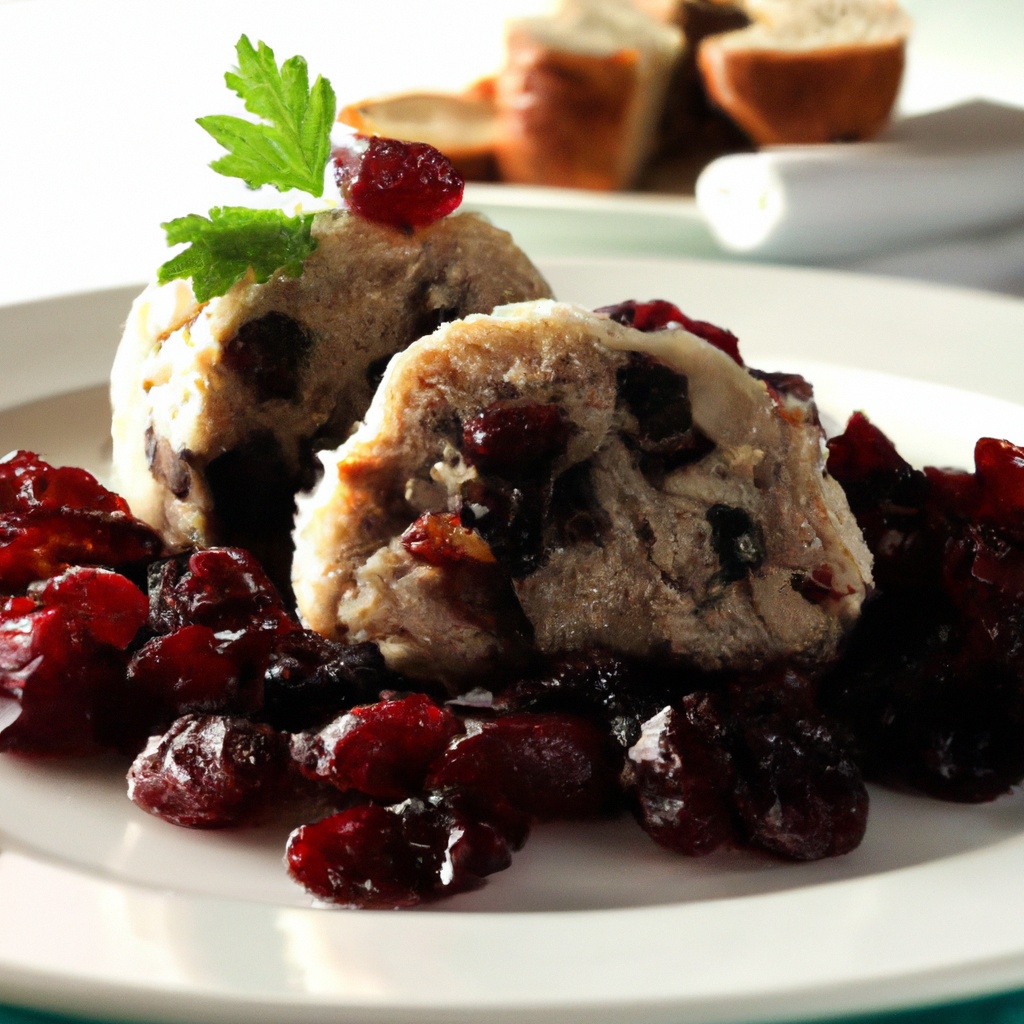 Dried Cherry and Italian Sausage Stuffing
