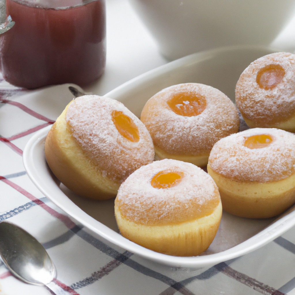 Jam (Jelly) Doughnut Muffins